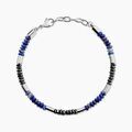 Jourdan Bracelet Naturel Acier Blanc Sodalite H&eacute;matite