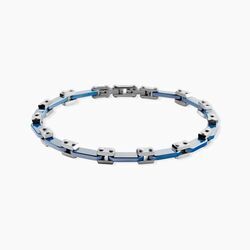 Bracelet Jourdan Iain Acier Argent&eacute;