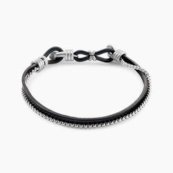 Bracelet Jourdan Arpad Acier Argent&eacute;