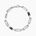 Bracelet Jourdan Vilo Acier Argent&eacute;