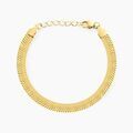 Bracelets sur Grenoble : Histoire d'Or Bracelet Hera Melitta Acier Dor&eacute;