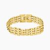 Histoire d'Or Bracelet Lady Code Acier Jaune