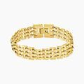 Histoire d'Or Bracelet Lady Code Acier Jaune