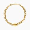 Histoire d'Or Bracelet Numah Acier Jaune