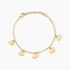 Histoire d'Or Bracelet Querida Pampilles Acier Jaune