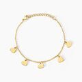 Histoire d'Or Bracelet Querida Pampilles Acier Jaune