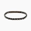 Bracelets sur Grenoble : Bracelet Jourdan Acier Noir