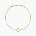Histoire d'Or Bracelet Fino Acier Jaune