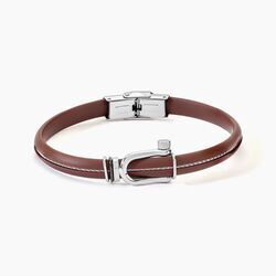 Histoire d'Or Bracelet Seb Acier Blanc