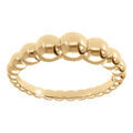 Bague en vermeil boules decroissantes