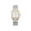 Montre Herbelin Cap Camarat Square Nacre Blanche