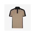 Equipement de protection EPI sur Annecy : FHB original GmbH & Co. KG Polo manches courtes konrad xl 100 - 200 g entre 1 et 3 coton / polyester polo 1 pi&egrave;ce(s) beige, noir polo konrad beige/noir txl - fhb original gmbh &