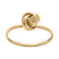 Bague en plaqu&eacute; or noeud d'amour Artemare