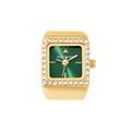 Montre Codhor Montre Bague Cl&eacute;o Vert