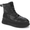 Bottes femme sur Grenoble : Bottines Keddo black casual closed warm boots
