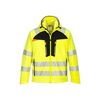 PORTWEST Veste softshell dx4 entre 4 et 6 300 - 400 g veste 6xl 1 pi&egrave;ce(s) polyester, &eacute;lasthanne jaune, noir classe 3 veste softshell dx4 jaune/noir t6xl - por