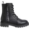 Bottines Calvin Klein Jeans combat laceup boot zip