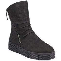 Bottines Rieker black casual closed booties
