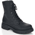Bottines Rieker black casual closed booties