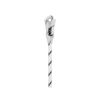 PETZL DISTRIBUTION Corde semi-statique axis 11 mm avec terminaison cousue 11 mm corde, avec absorbeur d'&eacute;nergie 50.00 m 1 pi&egrave;ce(s) blanc, noir corde axis 11 mm avec term