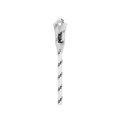 Equipement de protection EPI sur Annecy : PETZL DISTRIBUTION Corde semi-statique axis 11 mm avec terminaison cousue 11 mm corde, avec absorbeur d'&eacute;nergie 10.00 m 1 pi&egrave;ce(s) blanc, noir corde axis 11 mm avec term