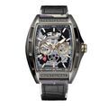 Montres sur Grenoble : Montre Montignac Tonneau Noir