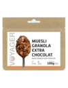 Petit D&eacute;jeuner lyophilis&eacute; Voyager Muesli granola extra chocolat 100 g