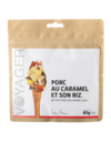 Plat lyophilis&eacute; Voyager Porc au caramel et son riz lyophilis&eacute; 80 g
