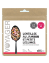 Plat lyophilis&eacute; Voyager Lentilles au jambon et petits l&eacute;gumes 120 g