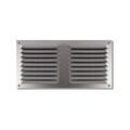 Grilles m&eacute;talliques &agrave; persiennes 1 pi&egrave;ce(s) grille persiennes 150 x 300 mm alu anodis&eacute; a/m - autogyre