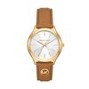 Montre Michael Kors Slim Runway Blanc