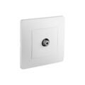 Electricit&eacute; sur Annecy : Prise &agrave; encastrer caly blanc 1 pi&egrave;ce(s) prise type f caly blanc &agrave; encastrer monobloc 1 standard type f - debflex
