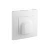 Prise &agrave; encastrer caly blanc 1 pi&egrave;ce(s) sortie de c&acirc;ble caly blanc &agrave; encastrer monobloc 1 sortie de c&acirc;ble standard - debflex