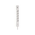 Electricit&eacute; sur Annecy : DEBFLEX Rallonge &eacute;lectrique multiprises nouveau mod&egrave;le blanc 1 pi&egrave;ce(s) bloc 5 prises 2p+t 16a 2 usb a+c 1.49m blanc 230 v 5 oui h05vv-f 3g1,0 1.5 m 16 a - de