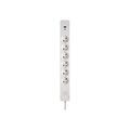 DEBFLEX Rallonge &eacute;lectrique multiprises nouveau mod&egrave;le blanc 1 pi&egrave;ce(s) bloc parafoudre 6 prises 2p+t 16a 2 usb a+c 1,49m blanc 230 v oui 6 h05vv-f 3g1,0 1.5