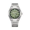 Montres sur Grenoble : Montre Citizen Super Titanium Mechanical Zenshin Vert