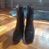 Bottines M. Moustache Bottes vernies noires M. Moustache - &eacute;tat neuf Noir