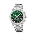 Montres sur Grenoble : Montre Festina Timeless Chrono 45-3 Vert