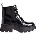 Bottines Calvin Klein Jeans chunky combat laceup boot triple black