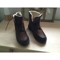 Bottines Kickers Chaussures lac&eacute;es Marron