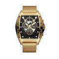 Montres sur Grenoble : Montre Montignac Tonneau Noir