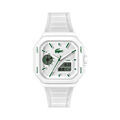 Montres sur Grenoble : Montre Lacoste Lc33 Square Blanc