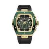 Montre Montignac Tonneau Chrono Noir