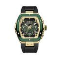 Montres sur Grenoble : Montre Montignac Tonneau Chrono Noir