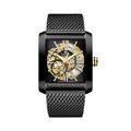 Montres sur Grenoble : Montre Montignac Square Automatique Noir