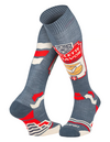Chaussettes de Ski BV Sport Slide Elite 2 Collector Raclette, 45/47