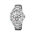 Montres sur Grenoble : Montre Festina Multifonctions 45 Argent&eacute;