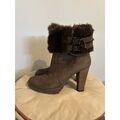 Bottines Maison Minelli Bottines fourr&eacute;es Marron