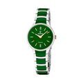 Montres sur Grenoble : Montre Festina Ceramic Bimatiere Vert