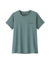 T-Shirt Patagonia Cap Cool Daily Shirt Boarshort Logo Manches Courtes Femme, S